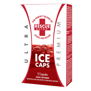 Rescue Detox ICE CAPS Instant Fast Cleansing Best Detox Capsules Dietary Supplement