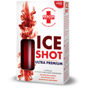 Rescue Detox ICE Shot Instant Fast Cleansing Best Detox Capsules & Liquid Dietary Supplement